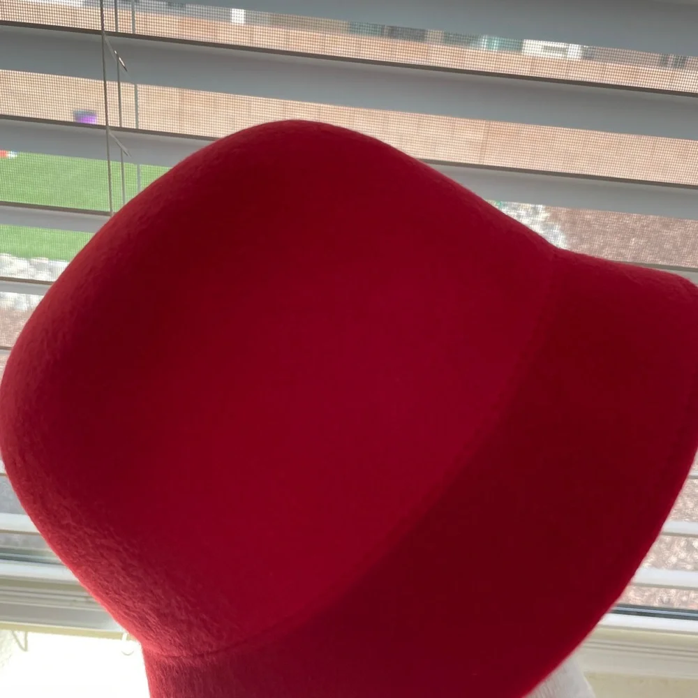 NWT Janie and Jack bow tie red hat /little girl 4-5T